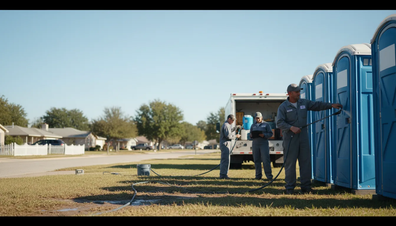 Long-Term Portable Toilet Rental in Kilmichael, MS near me